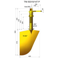 Rudders nibral TNI50315-14T P